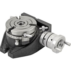 T1190 4-3/8″ Rotary Table with Tailstock and Chuck