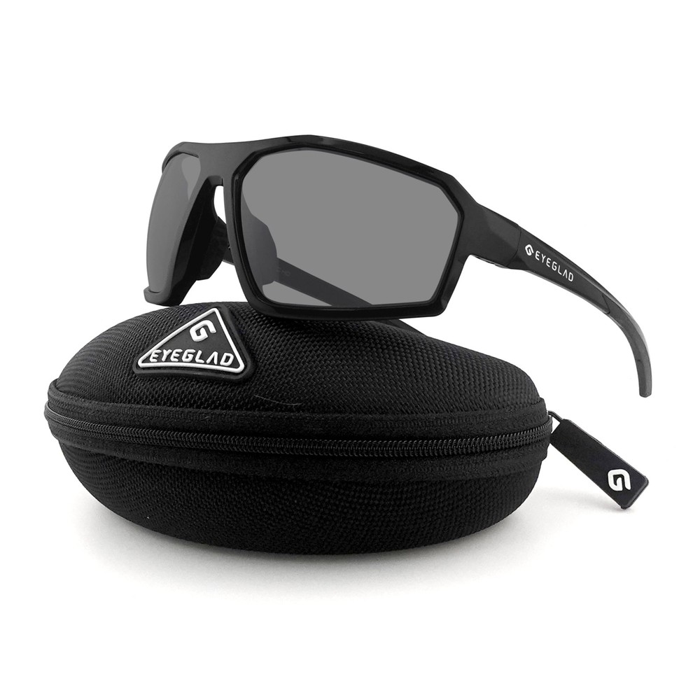 EYEGLAD REV Amour Z87+ Safety Glasses UV400 (Obsidian)