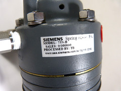 Siemens 73N-B Positioner W/ ITT .75″-B209 Sanitary Diaphragm Valve New No Box