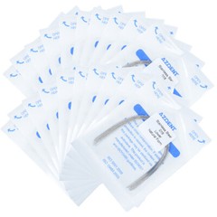 AZDENT Dental Orthodontic Stainless Steel Round Arch Wire Natural Form/Oval Form