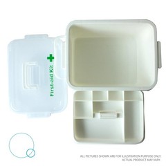 Deke Home – Portable First Aid Medicine Organizer Handle Plastic Family Medical