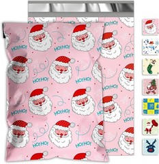 Christmas Poly Mailers 6×9 Inch 100 Pcs – Heavy Duty Tear-Proof Mailings Enve…