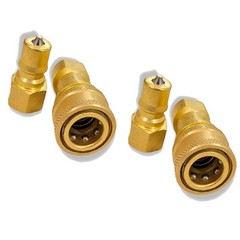 8Set Carpet Cleaning Brass 1/4″ 0.25in Quick Disconnect for Wand Hoses Fast Ship