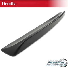 Rear Spoiler Wing 2015-2023 Dodge Challenger Gloss Black ABS OEM No Camera Hole