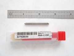 NEW ACCUPRO USA .020″ RADIUS X 1-1/2″ L 2FL D.E. CARBIDE CORNER ROUNDING ENDMILL