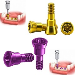 Dental Healing Cover Screw Closure Caps Fit Hiossen/Nobel/Straumann Mini/Regular