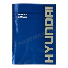 Hyundai R55-7A CRAWLER EXCAVATOR Hardcover Repair Service Manual