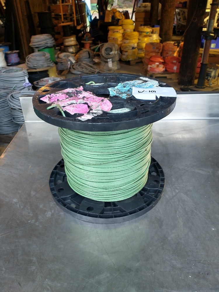 12 AWG THHN Copper Wire (Green) [~1400 ft]