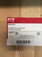 EIDA3030 – Eaton CROUSE Hinds Explosionproof CB Enclosure 30A 3-Pole 600V