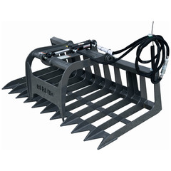 Berlon 66″ Compact Tractor Root Brush Grapple Attachment Fits John Deere Loader
