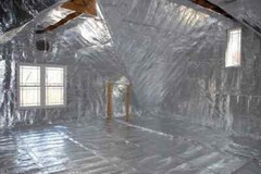 AD3 3mm Reflective Insulation Roll Foam Core Radiant Barrier Foil Wrap 16″X10′