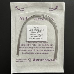 Dental Orthodontic Super Elastic Wire Niti Round Arch Wires Natural Form