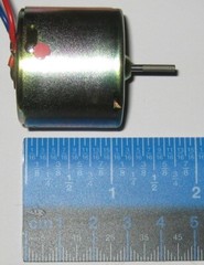Canon EN35 DC Motor – 6 V – 6000 RPM – Smooth and Quiet Motor with Power Leads
