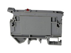 Altech Corp CAFL4U(L)/220 Fuse Terminal w/LED 16A, 600V 22-12 AWG, 9mm Gray – x1