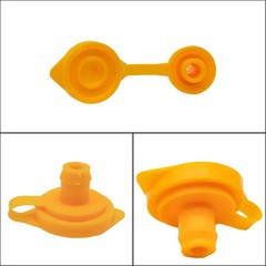 𝟏𝟎 𝐏𝐜𝐬 Gas can Vents for Plastic Gas Cans, Gas Can Vent Caps, Yellow Fuel G