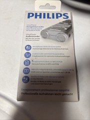 Philips DVT2075 Digital Voice Recorder 8GB Stereo NEW