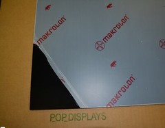 Black Lexan Sheet Polycarbonate 1/8″ x 7″ x 11″