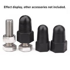 Bolt Nut Protection Caps Cover Hex Screw Plastic Hexagonal M6M8M10M12M14M16~M30