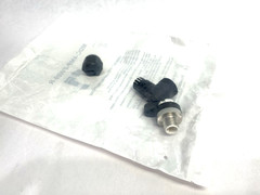 Mencom MDC-4MP-FW09-R Cable Connector M12 Plug, 4 Pole, Male Right Angle, PG 9