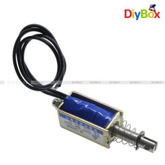 JF-0530B DC12V 300mA 5N/10mm Pull-Push-Type DC Solenoid Electromagnet