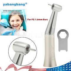 Low Speed Handpiece Push Button Fit FG 1.6mm Burs Contra Angle Dental