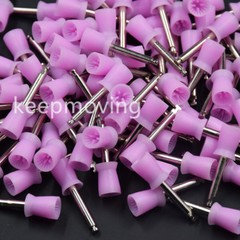 100/500/1000 Pcs Dental Rubber Latch Polisher Polishing Prophy Cup Bowl Brushes