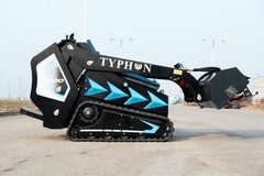 NEW TYPHON STOMP X1300 & STOMP 509 Mini Skid Steer Rotary Tiller Attachment