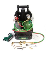 Victor 0384-0948 G150-J-CPT Portable Oxy-Acetylene Cutting, Tote Kit with Emp…