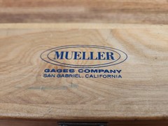 Mueller Gages 6″ – 12″/ .0001″ Shallow Diameter Gages, 578