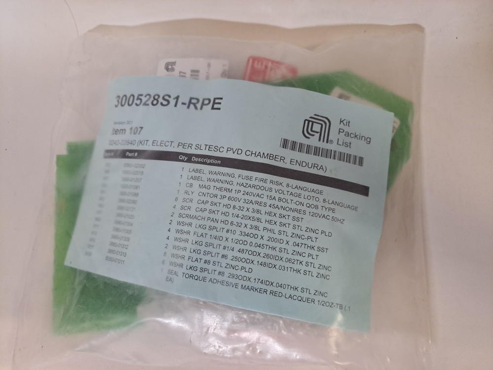 Applied Materials AMAT 0242-22840 Elec Kit Per SLTESC PVD Chamber Endura New