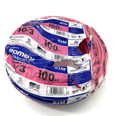 Southwire 100-ft 10 / 3 / Romex SIMpull Solid Indoor CU NM-B Individual pack