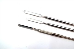 3 Dental Cement Spatulas HU FRIEDY CS24, HEALTHCO 324A and TARNO SS White 324