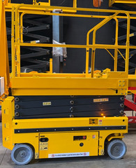 Vander Industries 6M Electric Scissor Lift 20FT Platform Man Lift Hydraulic