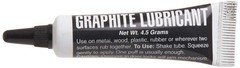 Lucky Line Graphite Dry Lock Lubricant Powder, 4.5 Grams (9501), Black and White