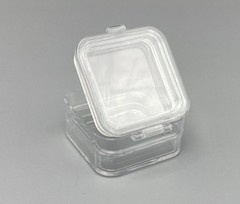 Dental Denture Hinged Display Box Film Membrane Storage Case False Teeth Case