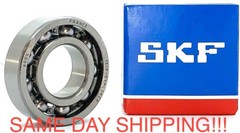 SKF 6004 DEEP GROOVE BALL BEARING, OPEN, NO SEALS 20x42x12mm