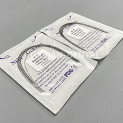 Dental Ortho Super Elastic Niti Arch Wires Round Rectangular Ovoid/Natural Form