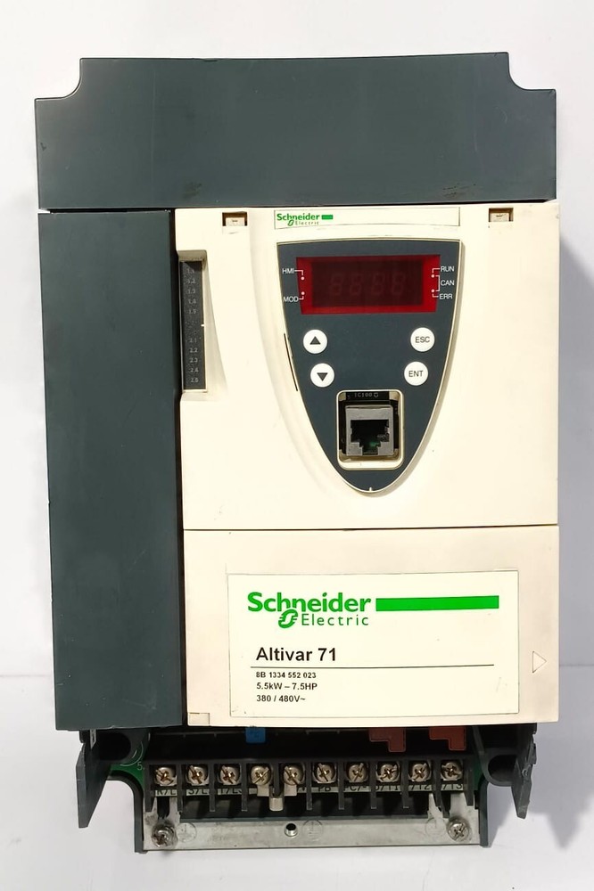 Schneider Electric ATV71HU55N4 Altivar 71, 5.5kW-7.5HP 3-PHASE AC DRIVE 380-480V