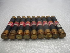 FUSETRON FRS-R-50 FUSE PINK LOT OF 9 NSNP