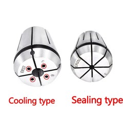Sealing Collet ER16 ER20 ER25 ER32 Cooling ERC Water Chilling CNC Tool End Plane