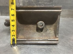 Vintage “The National Supply Co” Toledo Ohio Cast Iron Lathe Tail Stock