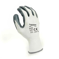 12 Pairs NITRLE Coated Safety Work Gloves Garden Grip Mens Builders Gardening