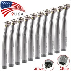 Dental Fiber Optic LED E-generator high speed handpiece Turbine 2 Holes/4 Holes