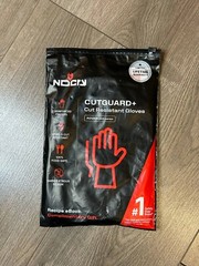 New NoCry CutGuard Cut Resistant Gloves Level 5 – Reinforced Fingers – Size M