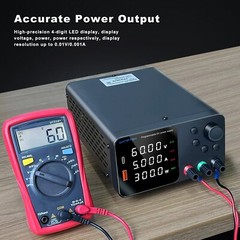 Variable DC 30V 60V 120V 3A 5A 10A Lab Adjustable Power Supply Precision Switch