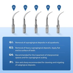 Dental Ultrasonic Piezoelectric Scaler Handpiece Fit EMS SKYSEA Cavitron