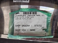 Metal Sleeve Ring, 13-1/8″ x 14-1/4″ Diameter x 5-1/8″ Height 978751R