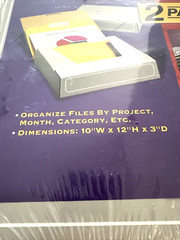 2 Pack Bankers Box Project Files 10″ W x 12″ H x 3″ D Organize Filing Work Gray