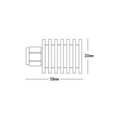 BECEN 10 Watt BNC Dummy Load – Q9 Dummy Load for Ham Radio DC to 3Ghz 50 Ohm …