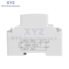 DIN-Rail Multifunction Single-Phase Bidirectional Energy Meter 2P RS485 Modbus